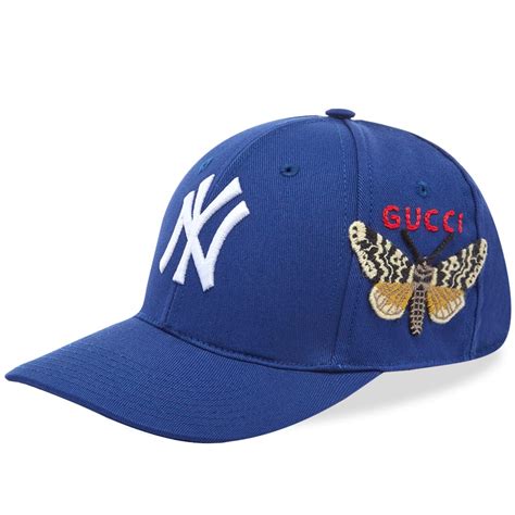 blue gucci baseball cap|gucci baseball hat women.